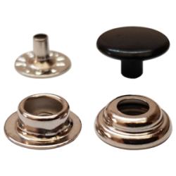 Broche de Presión Pxl 19 Negro 1000 piezas