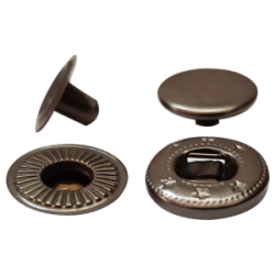 Broche de Presión Taiwan Gris 1000 piezas