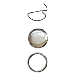 Herraje 2.5 cm  1000 piezas