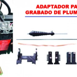 Adaptador para grabado de plumas