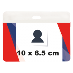 Mica Horizontal Rígida 10×6.5cm 100 piezas