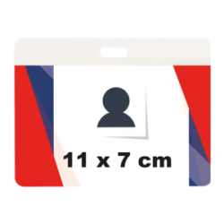 Mica Horizontal Rígida 11x7cm 100 piezas