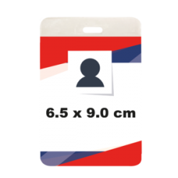 Mica Vertical Rígida 6.5x9cm 100 piezas